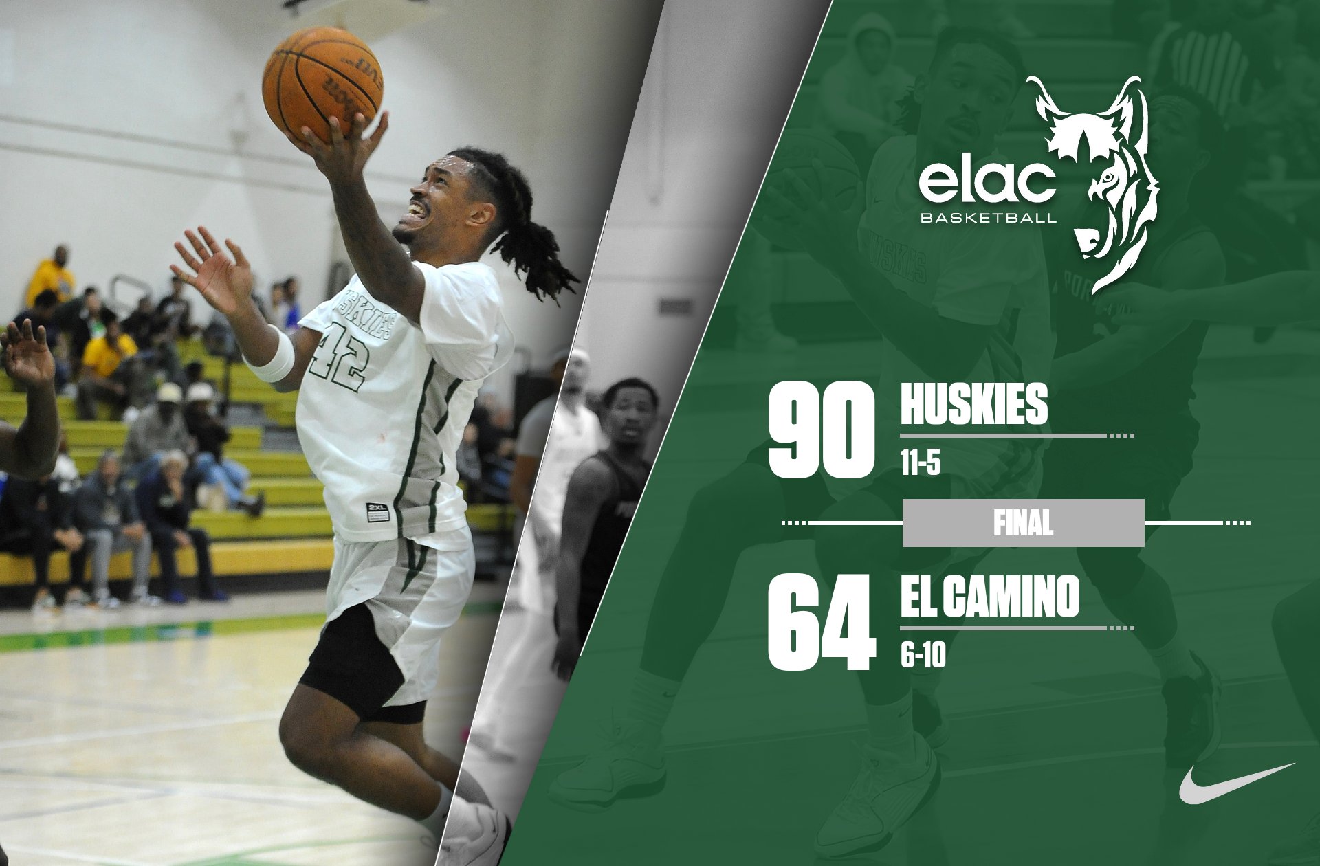 Second-Half Defense Helps Huskies Pull Away from El Camino