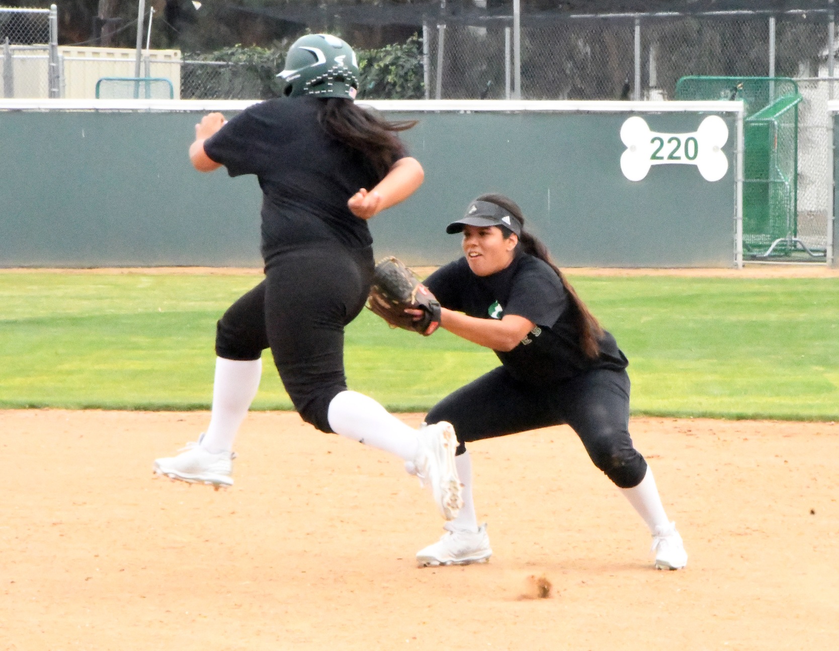 Softball practice