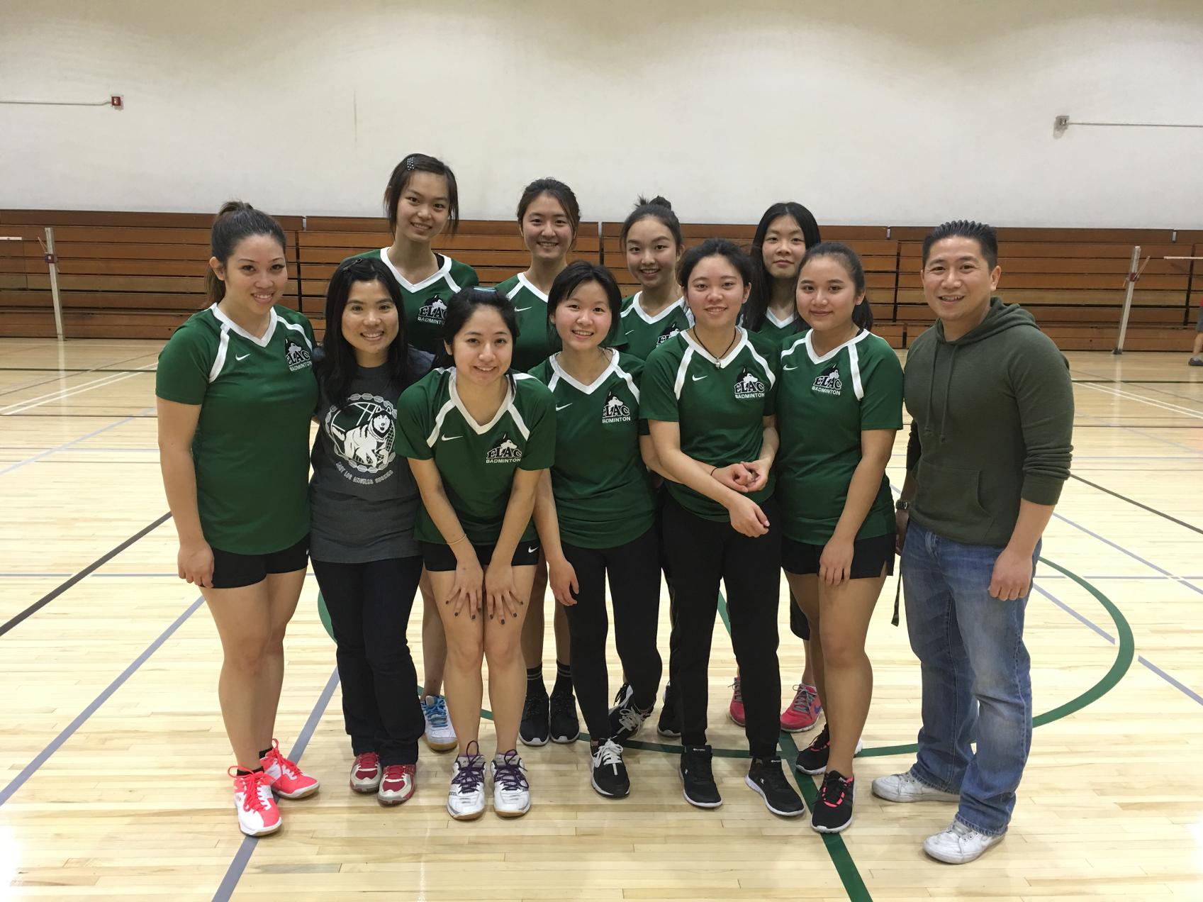 ELAC badminton rallies for an 11-10 win against Warriors