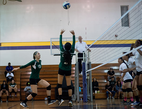 Volleyball splits two