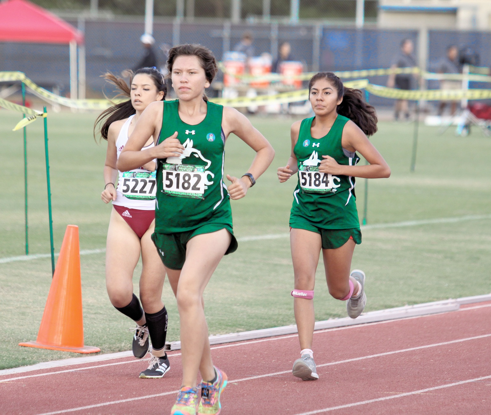 The Huskies cross country team each ran personal records at the CSU Fullerton Titan Invite on Oct. 20. (Photo Courtesy of A. Ruiz)